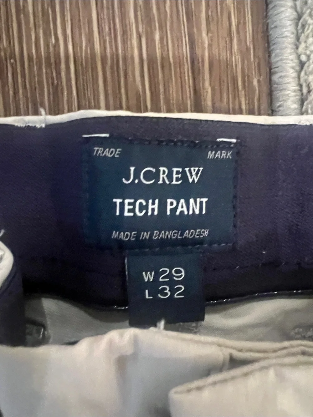 Men's Classic Chino Pants - Beige JCREW